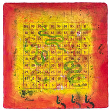 Load image into Gallery viewer, Furoshiki 5 -  fibre art snake and ladders